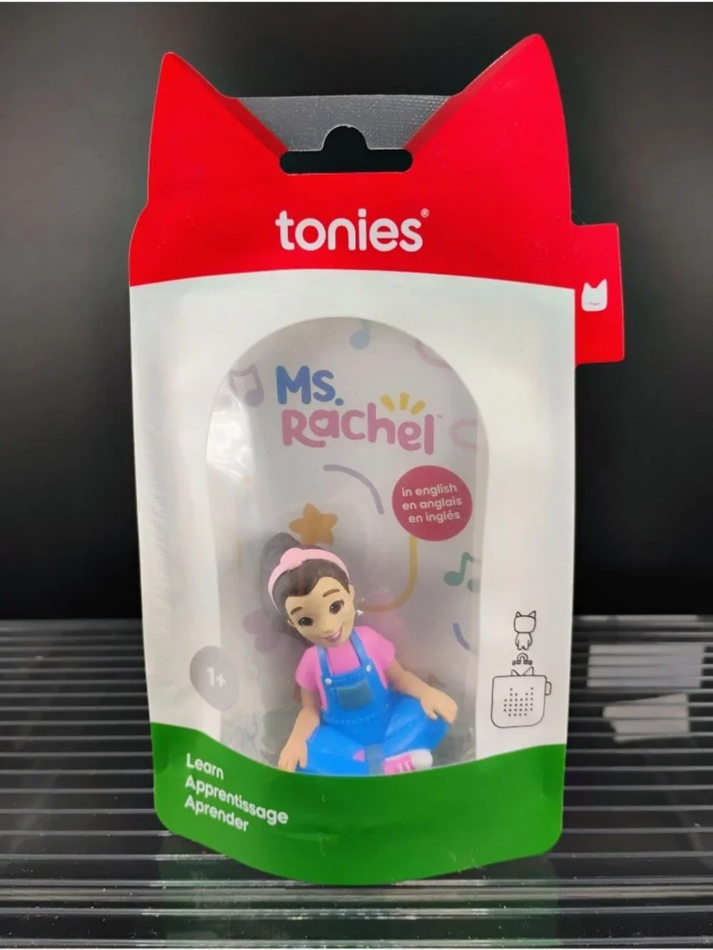 Tonies Ms. Rachel Figurine With Educational Songs 1+ Compatible